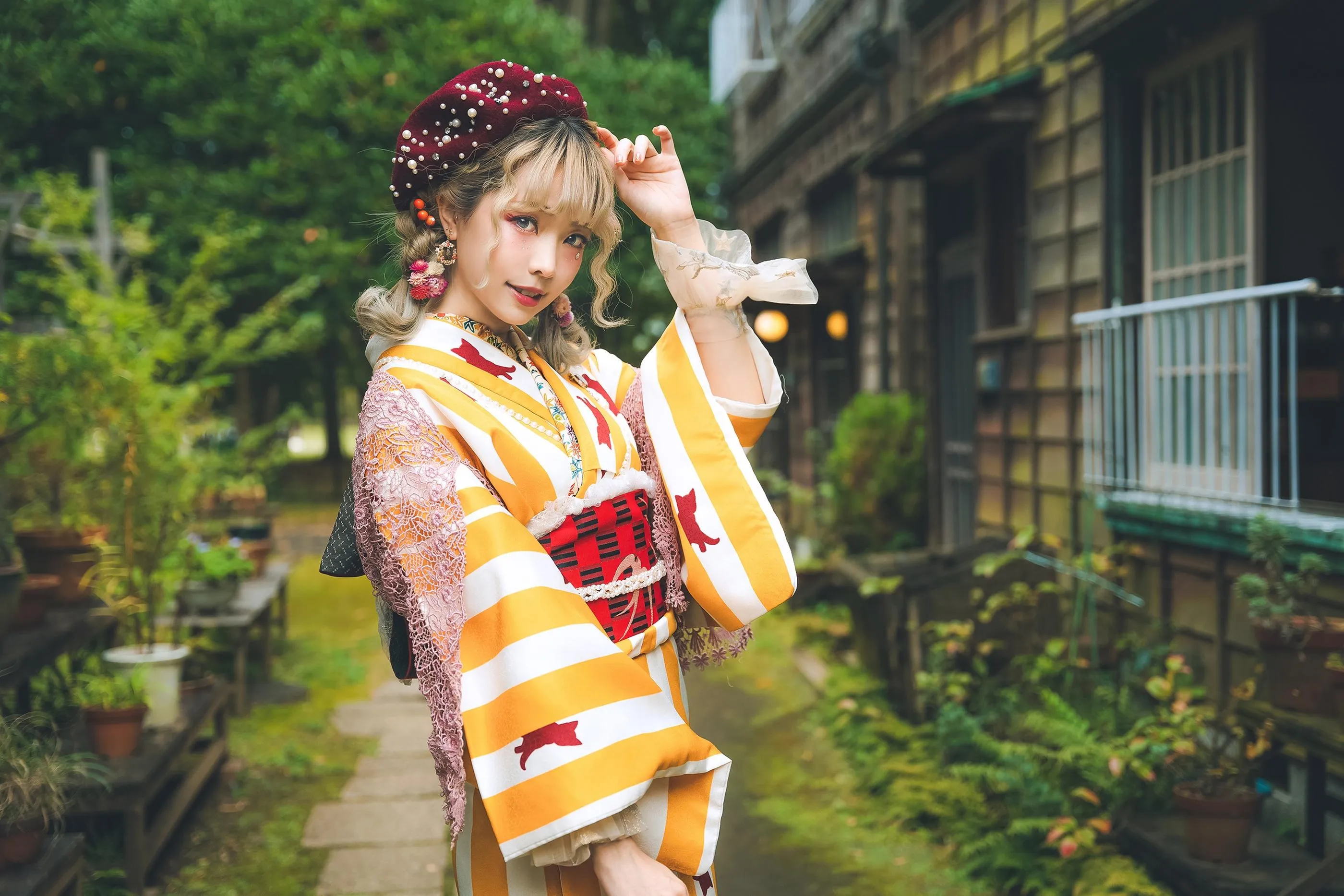 ElyEE子 – NO.90 [2020 Ely Collection] Digital photo set 10套-6 Retro Kimono II [62P]插图4